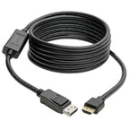 Tripp Lite P582-010-HD-V4A video cable adapter 120.1" (3.05 m) DisplayPort HDMI Black