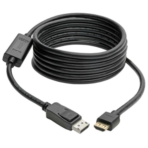Tripp Lite P582-010-HD-V4A video cable adapter 120.1" (3.05 m) DisplayPort HDMI Black