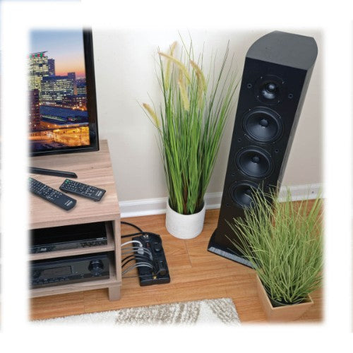 Tripp Lite TLP810NET surge protector Black 8 AC outlet(s) 120 V 118.1" (3 m)