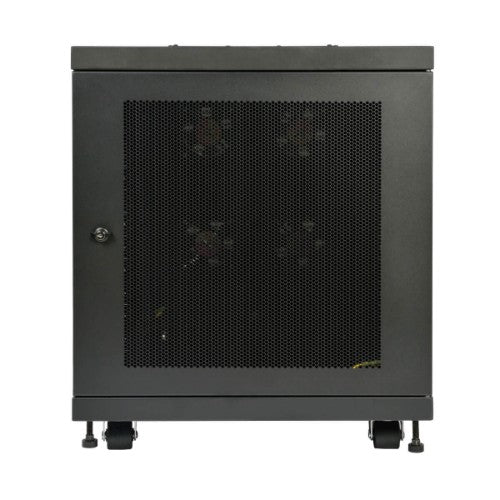 Tripp Lite SR12UBFFD rack cabinet 12U Freestanding rack Black