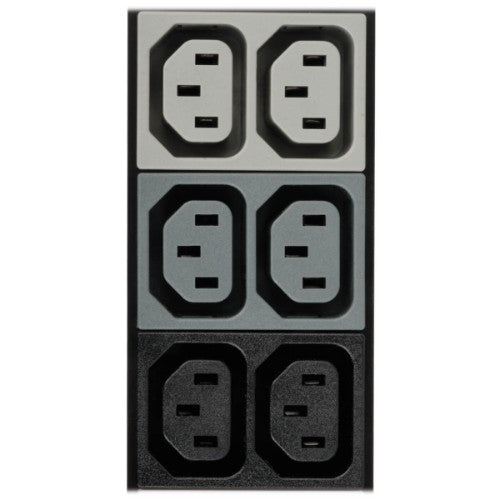 Tripp Lite PDU3V6L2130 power distribution unit (PDU) 48 AC outlet(s) 0U Black