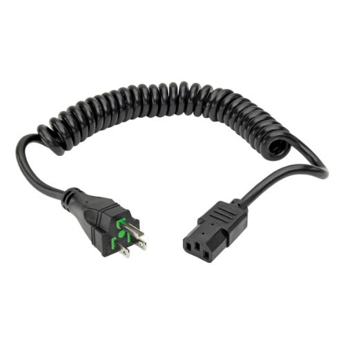 Tripp Lite P006-C08-HG10 power cable Black 94.5" (2.4 m) NEMA 5-15P C13 coupler