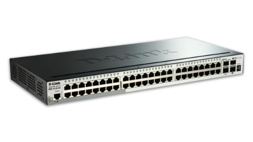 D-Link DGS-1510-52X network switch Managed L3 Gigabit Ethernet (10/100/1000) 1U Black