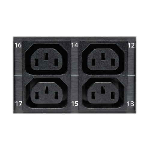 Tripp Lite PDUMNV30HV2LX power distribution unit (PDU) 42 AC outlet(s) 0U Black