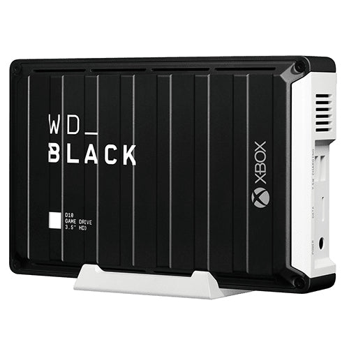 Western Digital Black D10 external hard drive 12 TB 7200 RPM USB Type-A / Micro-USB B 3.2 Gen 1 (3.1 Gen 1) Black, White