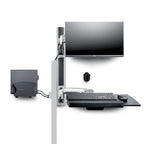 StarTech.com 2PASTSC-WALL-MOUNT desktop sit-stand workplace