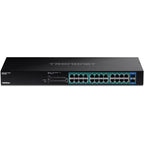 Trendnet TPE-TG262 network switch Unmanaged L2 Gigabit Ethernet (10/100/1000) Power over Ethernet (PoE) 1U Black