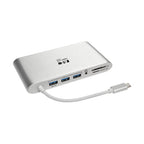 Tripp Lite U442-DOCK1 laptop dock/port replicator Wired USB 3.2 Gen 1 (3.1 Gen 1) Type-C Silver