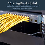StarTech.com CMLB102 rack accessory Cable lacing bar