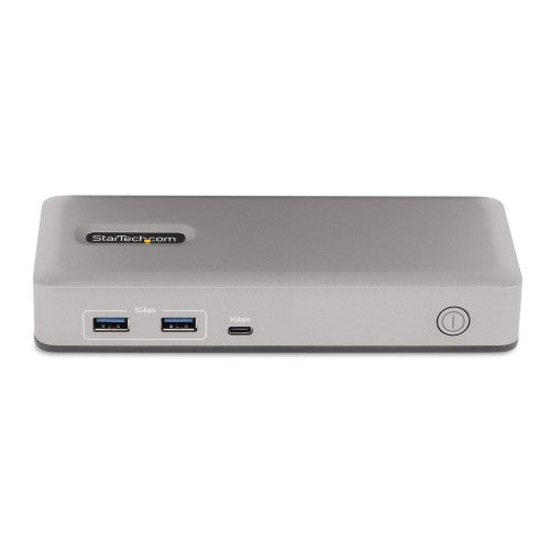 StarTech.com 101N-USBC-DOCK laptop dock/port replicator Wired USB 3.2 Gen 1 (3.1 Gen 1) Type-C Gray