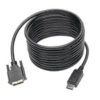 Tripp Lite P581-015 video cable adapter 177.2" (4.5 m) DisplayPort DVI-D Black