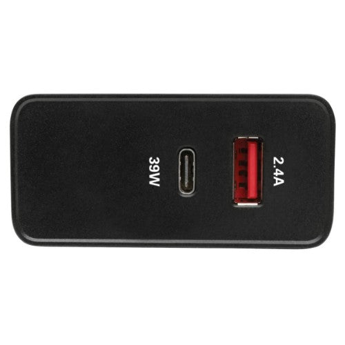 Tripp Lite U280-W02-A1C1 mobile device charger Universal Black AC Fast charging Indoor