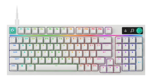 Logitech G G316 X 98 keyboard Gaming USB QWERTY US English White