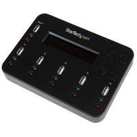 StarTech.com USBDUP15 media duplicator USB flash drive duplicator Black 5 copies