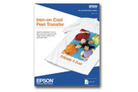 Epson Iron-on Cool Peel Transfer - 8.5" x 11" - 10 Sheet printing paper