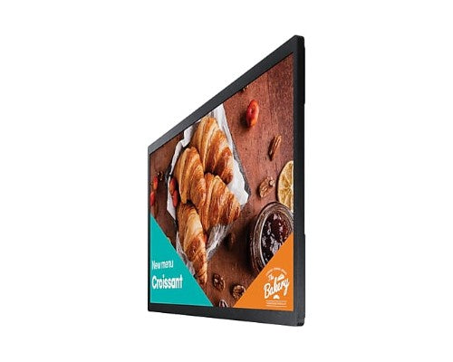 Samsung LH24QBCEBGC Digital signage flat panel 24" LCD Wi-Fi 250 cd/m² Full HD Black Tizen 7.0