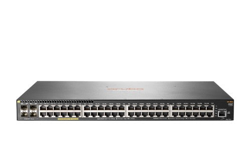 HPE Aruba Networking 2930F 48G PoE+ 4SFP+ TAA Managed L3 Gigabit Ethernet (10/100/1000) Power over Ethernet (PoE) 1U Gray