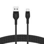 Belkin BOOST CHARGE PRO Flex USB cable 39.4" (1 m) USB 3.2 Gen 1 (3.1 Gen 1) USB C USB A Black