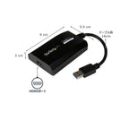 StarTech.com USB32HDPRO USB graphics adapter 1920 x 1200 pixels Black