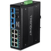 Trendnet TI-BG104 network switch Unmanaged Gigabit Ethernet (10/100/1000) Power over Ethernet (PoE) Black