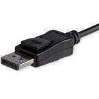 StarTech.com CDP2DP146B video cable adapter 70.9" (1.8 m) USB Type-C DisplayPort Black