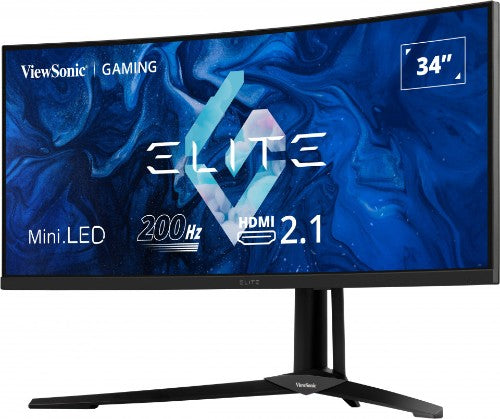 Viewsonic XG341C-2K computer monitor 34" 3440 x 1440 pixels UltraWide Quad HD Black