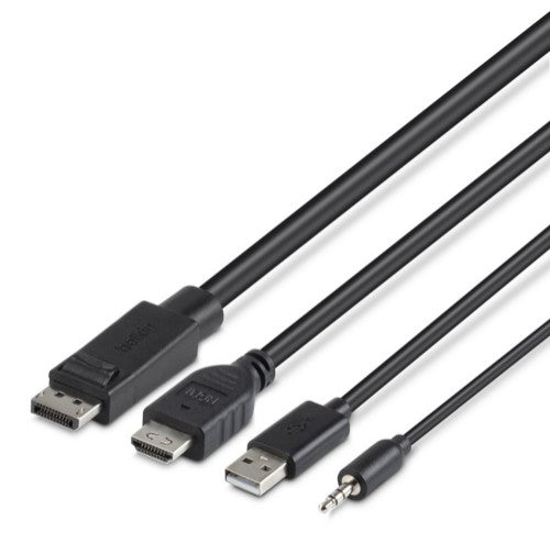 Belkin F1DN2CC-HHPP10t KVM cable Black 118.1" (3 m)