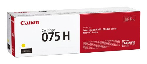 Canon 075 H toner cartridge 1 pc(s) Original Yellow