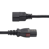 StarTech.com 87L3-8A00-POWER-CORD power cable Black 118.1" (3 m) C14 coupler C13 coupler