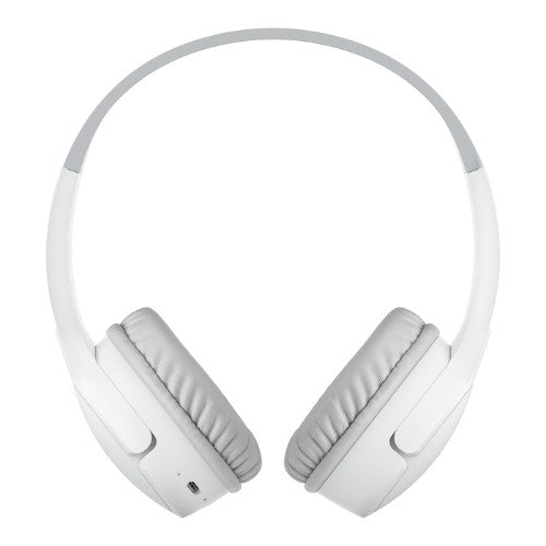 Belkin SoundForm Mini Headset Wireless Head-band Calls/Music USB Type-C White