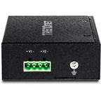 Trendnet TI-SG104 network splitter Power over Ethernet (PoE) Black