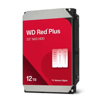 Western Digital Red Plus WD120EFGX internal hard drive 12 TB 7200 RPM 512 MB 3.5" Serial ATA III