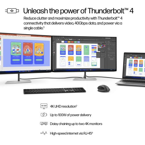 HP Series 7 Pro 31.5 inch 4K Thunderbolt 4 Monitor - 732pk