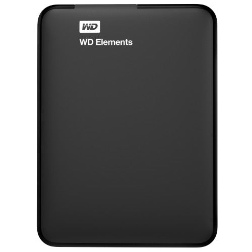 Western Digital Elements Portable external hard drive 1 TB 2.5" Micro-USB B 3.2 Gen 1 (3.1 Gen 1) Black