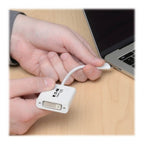 Tripp Lite U444-06N-DVI-AM USB graphics adapter White