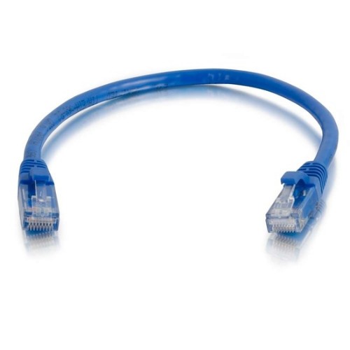 C2G 25ft Cat6a networking cable Blue 299.2" (7.6 m) U/UTP (UTP)