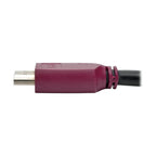 Tripp Lite P569-010-CERT HDMI cable 118.1" (3 m) HDMI Type A (Standard) Black, Magenta