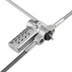 StarTech.com UNIVCS25-LAPTOP-LOCK cable lock Black, Silver 78.7" (2 m)