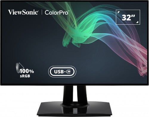 Viewsonic VP Series 3268A-4K computer monitor 32" 3840 x 2160 pixels 4K Ultra HD LED Black