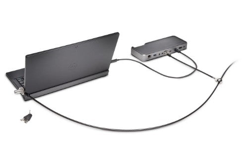 Kensington N17 Keyed Dual Head Laptop Lock for Wedge-Shaped Slots – TAA Compliant