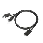 Targus ACC1133GLX USB cable 39.4" (1 m) USB 3.2 Gen 1 (3.1 Gen 1) USB C Black
