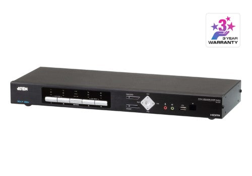 ATEN CM1284 KVM switch Rack mounting Black