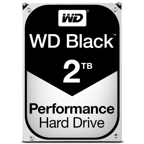 Western Digital WD_BLACK Black internal hard drive 2 TB 7200 RPM 64 MB 3.5" Serial ATA III