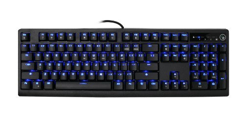 iogear Kaliber Mechlite keyboard USB QWERTY English Black