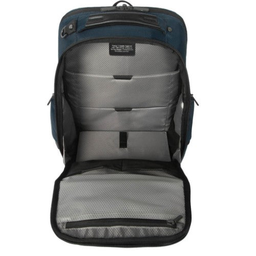 Targus HeritageLuxe backpack Travel backpack Blue Polyester