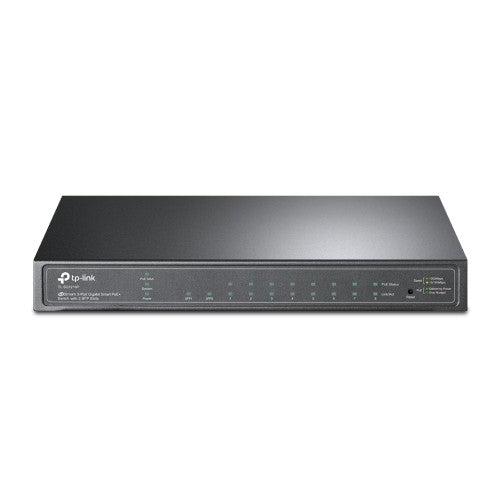 TP-Link JetStream TL-SG2210P network switch Managed L2/L4 Gigabit Ethernet (10/100/1000) Power over Ethernet (PoE) Black