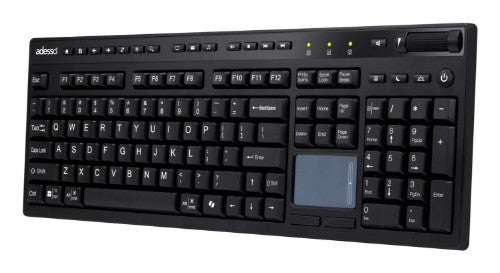 Adesso WKB-4450UB keyboard Home/Office RF Wireless QWERTY US English Black