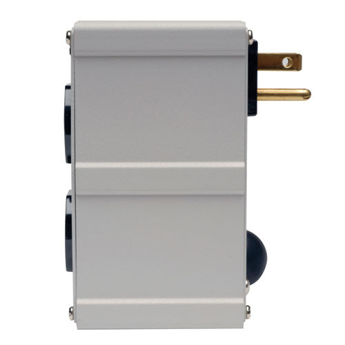 Tripp Lite IBLOK2-0 surge protector Black, Gray 2 AC outlet(s) 120 V