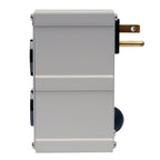 Tripp Lite IBLOK2-0 surge protector Black, Gray 2 AC outlet(s) 120 V