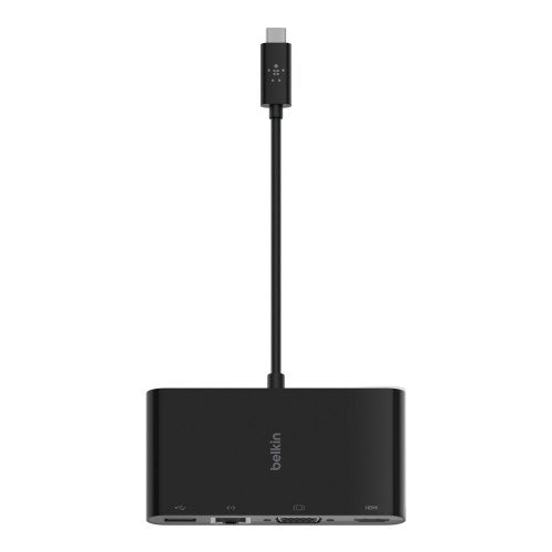 Belkin AVC005BK-BL laptop dock/port replicator USB 3.2 Gen 1 (3.1 Gen 1) Type-C Black